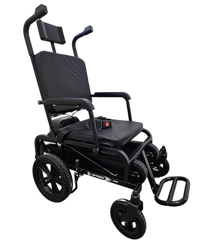 Pásový Schodolez Optimus HLD05, elektrické ovládání pásů, nosnost 160 kg, skládací konstrukce, stabilní transportní vozík