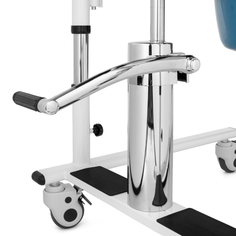 Pedál a rám hydraulického systému SAFE-TRANSFER – detail