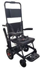 Schodolez a Elektrický Vozík 3v1 Optimus HLD04, černá barva, nosnost 180 kg, joystickové ovládání, elektrické pásy