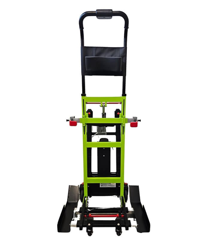 Schodolez OPTIMUS HLD02+, přední pohled, ergonomická konstrukce, robustní provedení, vhodné pro seniory a ZTP