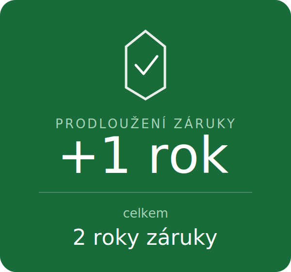 Prodloužení záruky repasované postele o 1 rok (celkem 2 roky)