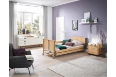 VÝHODNÝ SET: Snížená polohovací postel ECON-LOW + Antidekubitní matrace s potahem