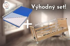 VÝHODNÝ SET: Polohovací postel ALLURA XXL + Antidekubitní matrace s potahem
