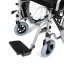 Detail brzd pro doprovod u invalidního vozíku CLASSIC-TIM, ergonomická madla pro kontrolu rychlosti