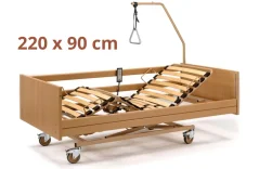 VÝHODNÝ SET: Polohovací postel WESTFALIA (Speciální rozměr) + Antidekubitní matrace s potahem