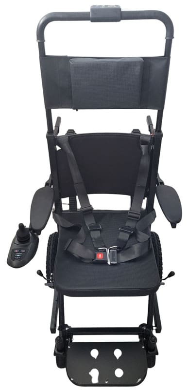 Schodolez a Elektrický Vozík 3v1 Optimus HLD04+, pohled shora, ergonomická sedačka a ovládací panel pro snadné ovládání