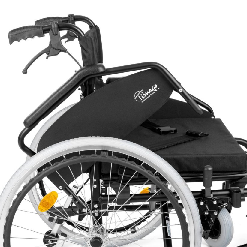 EVERYDAY-TIM – levý boční pohled na rám, madla a rychloupínací kola.